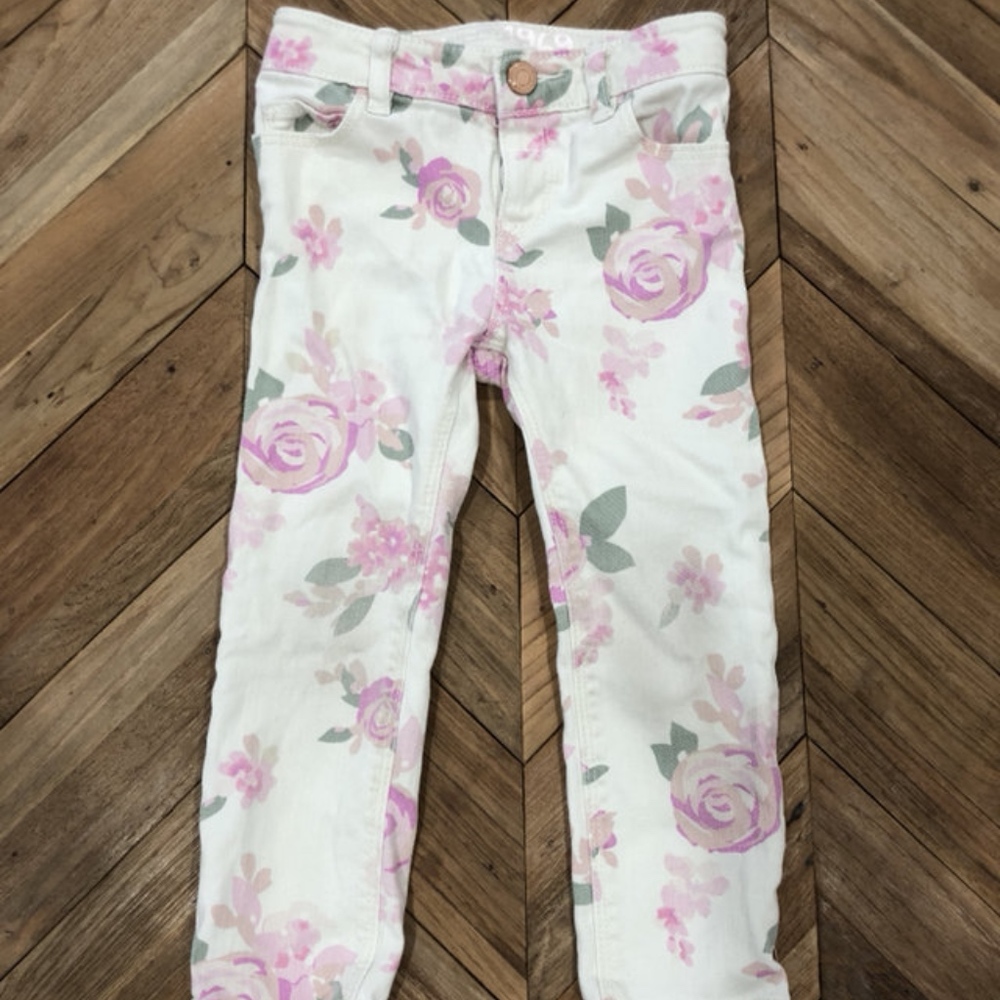 Floral Jeans